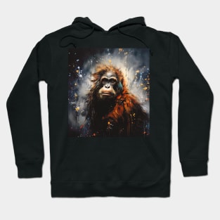 Great Ape Painting Hoodie